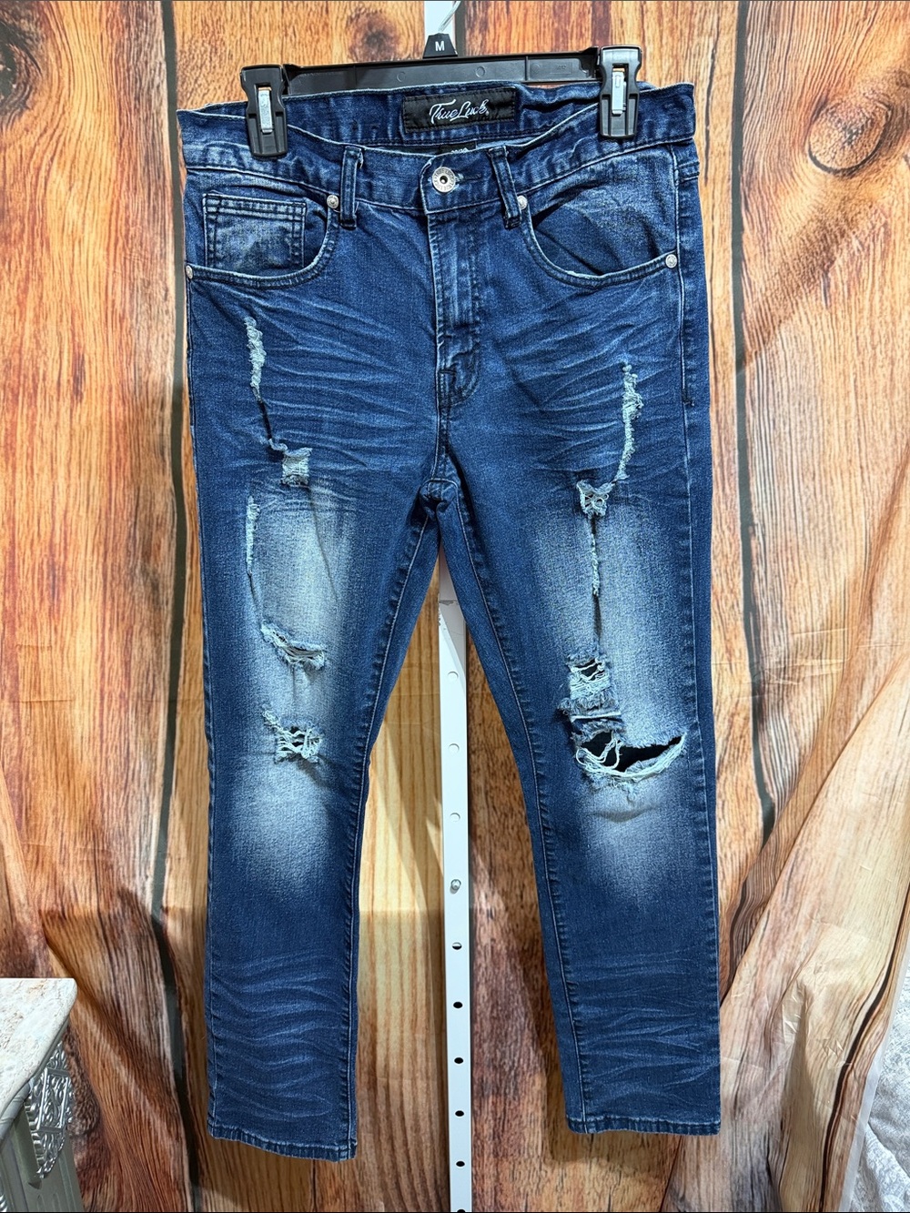 True Luck Men’s/Young Men’s Distressed Jeans Size 30/30